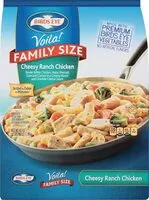 Mängden socker i Voila family size cheesy ranch chicken