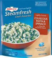 Mängden socker i Couscous pasta & spinach lightly sauced