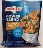 Mängden socker i Power Blend Chickpeas & Spinach