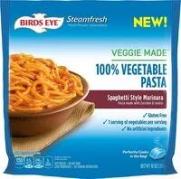 Mängden socker i Steamfresh veggie made vegetable pasta