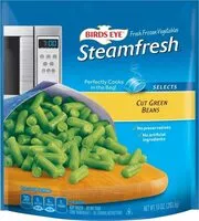 Mängden socker i Steamfresh frozen selects frozen cut green beans