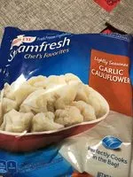 Mängden socker i Steamfresh lightly seasoned garlic cauliflower