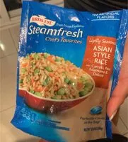 Mängden socker i Asian styles rice