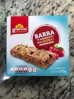 Mängden socker i Barra de Amaranto con avena y arándanos