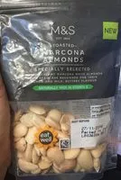 Mängden socker i Marcona almonds