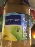 Mängden socker i Compote pommes/poires