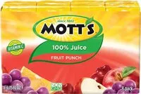 Mängden socker i Fruit punch juice