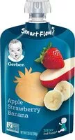 Mängden socker i Purees nd foods apple strawberry banana baby food pouches