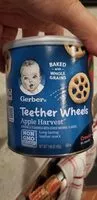 Mängden socker i Gerber teether wheels apple harvest