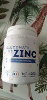 Mängden socker i gluconate de zinc