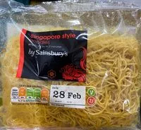 Mängden socker i Singapore Style Noodles