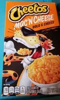 Mängden socker i Cheetos Mac 'n Cheese Bold & Cheesy