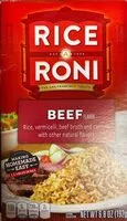 Socker och näringsämnen i Rice a roni