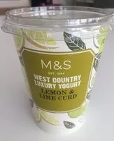 Mängden socker i West country luxury yogurt lemon and lemon curd