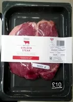 Mängden socker i British Sirloin Steak