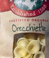 Mängden socker i Montebello, organic orecchiette, italian macaroni product