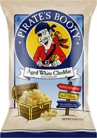 Mängden socker i Pirate& booty aged white cheddar puffs