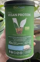 Mängden socker i 100% Vegan Protein Powder - Vanilla