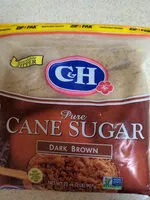 Mängden socker i C&H Pure Cane Sugar Dark Brown