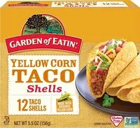 Mängden socker i Yellow corn taco shells