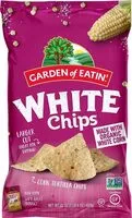 Mängden socker i White corn tortilla chips
