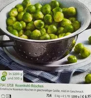 Mängden socker i Rosenkohl