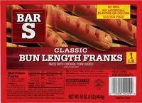 Mängden socker i Bun Length Franks