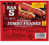 Mängden socker i Classic jumbo franks