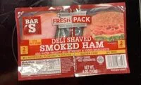 Mängden socker i Deli shaved smoked ham