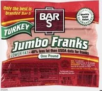 Mängden socker i Turkey Jumbo Franks