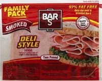 Mängden socker i Smoked deli ham