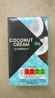 Mängden socker i Coconut Cream by Sainsbury's