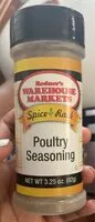 Mängden socker i Poultry Seasoning