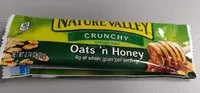 Mängden socker i Nature Valley Crunchy Granola Bars Oats 'N Honey 0.74oz
