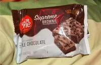 Mängden socker i Fiber one supreme brownie triple chocolate