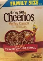 Mängden socker i Honey Nut Cheerios Medley Crunch Cereal