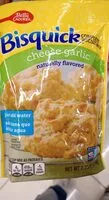 Mängden socker i Betty Crocker Bisquick Complete Cheese Garlic Biscuit Mix
