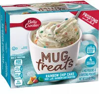 Mängden socker i Mug treats rainbow chip cake
