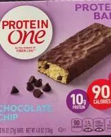 Mängden socker i Calorie protein bars chocolate chip