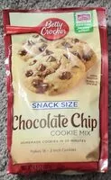 Mängden socker i Snack size chocolate chip cookie mix