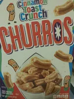 Mängden socker i Churros cinnamon toast crunch breakfast cereal