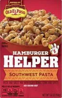 Mängden socker i Old el paso southwest pasta and sauce mix with black beans