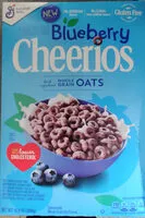 Mängden socker i Blueberry sweetened whole grain oat cereal