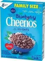 Mängden socker i Blueberry sweetened whole grain oat cereal