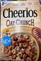 Mängden socker i Cheerios oat crunch
