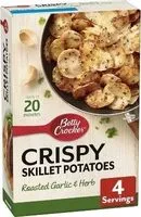 Mängden socker i Roasted garlic & herb crispy skillet potatoes