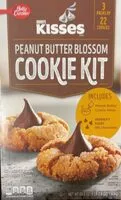 Mängden socker i Hershey’s kisses peanut butter blossom cookie kit