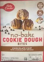 Mängden socker i No Bake Cookie Dough Bites