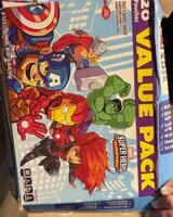 Mängden socker i Superhero gummies