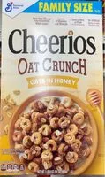 Mängden socker i Cheerios oat crunch